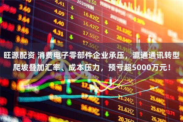旺源配资 消费电子零部件企业承压，瀛通通讯转型爬坡叠加汇率、成本压力，预亏超5000万元！